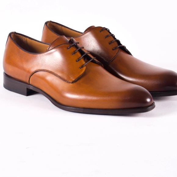 NEW $158 Express men's Brown Leather Dress Shoes size 11 - www.joarbit.com